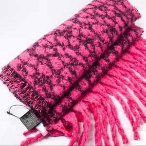 Vince Camuto Speckle Fringe Scar Wrap Shawl